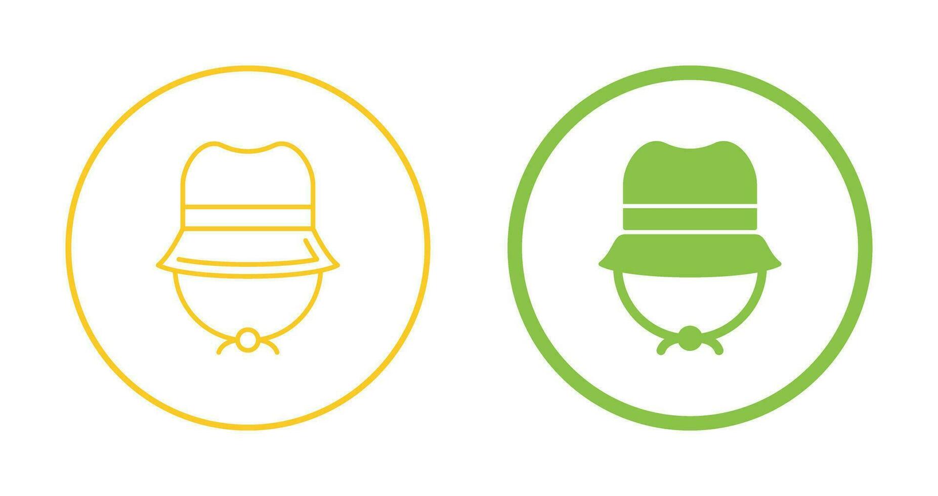 Camping Hat Vector Icon