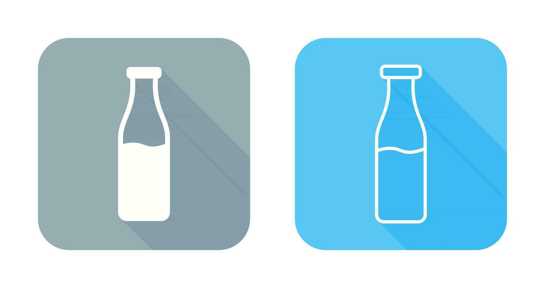 Milk Bottle Vector Icon