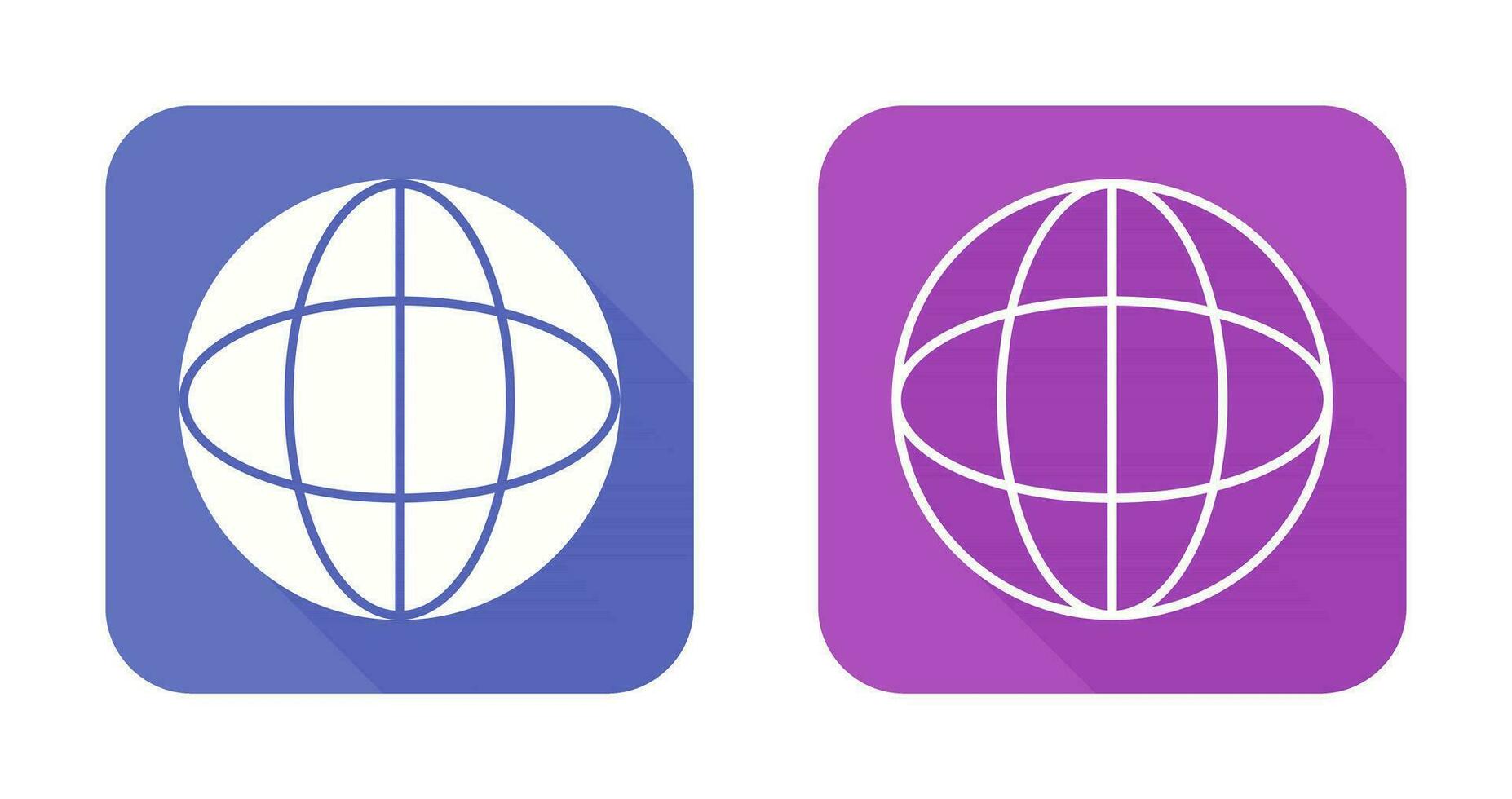 Unique Globe Vector Icon