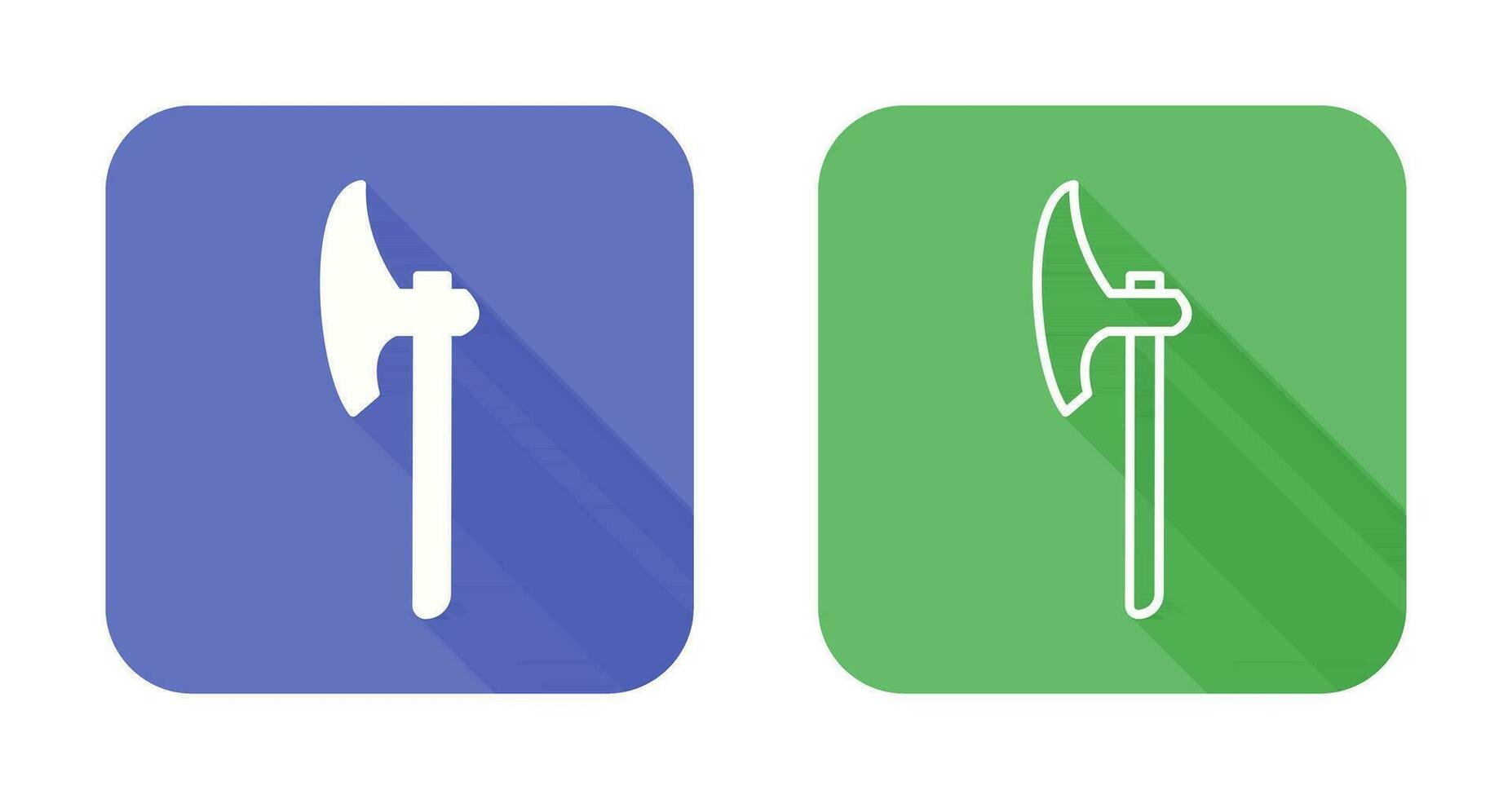 Unique Axe Vector Icon