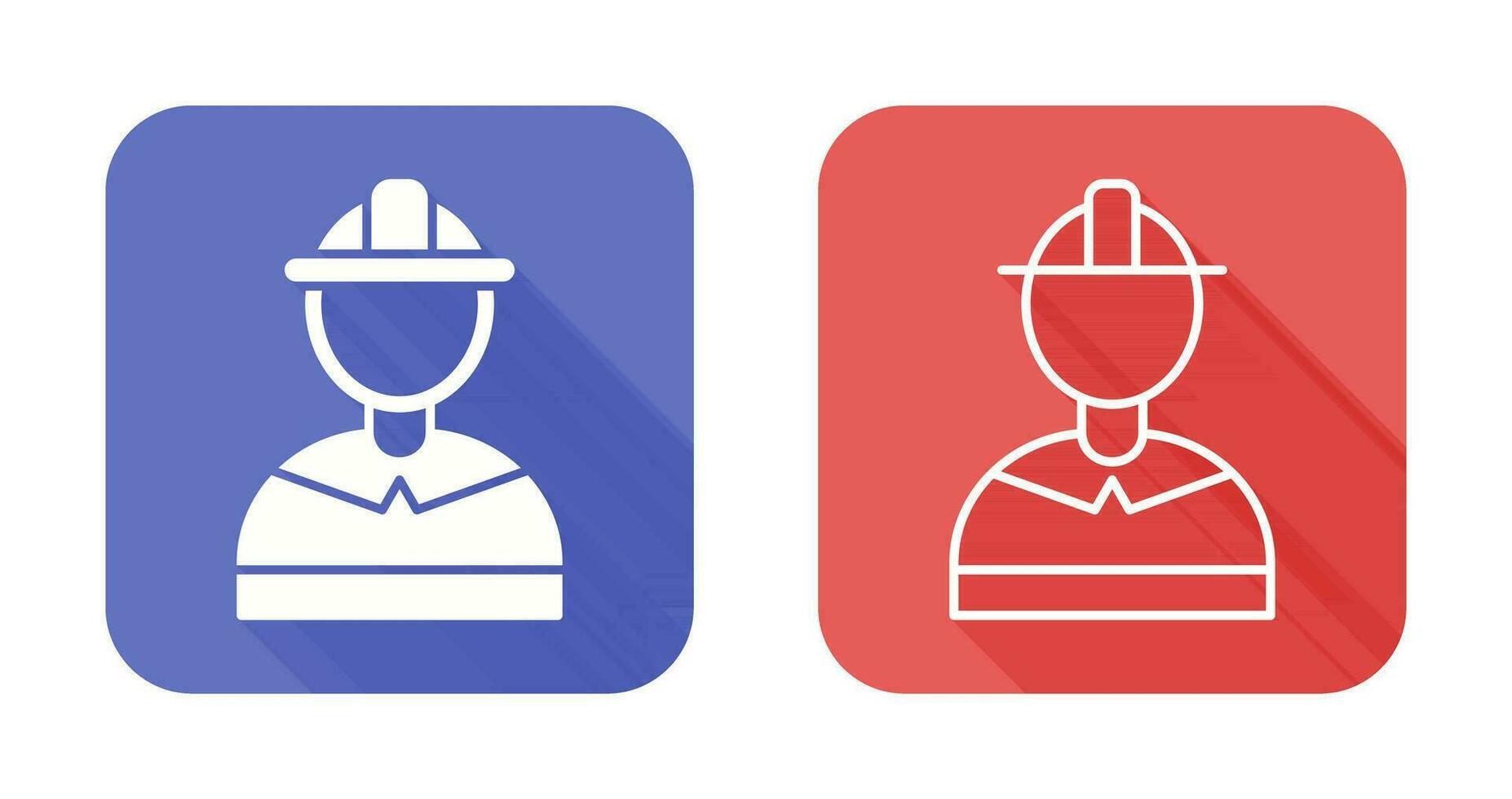 Unique Firefighter Vector Icon