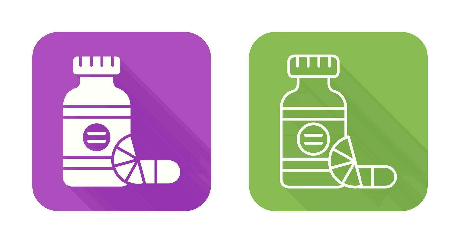 Vitamins Vector Icon