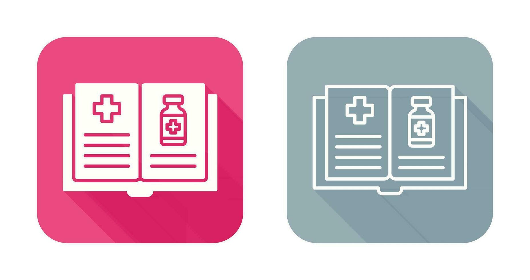 Medical Book Vector Icon