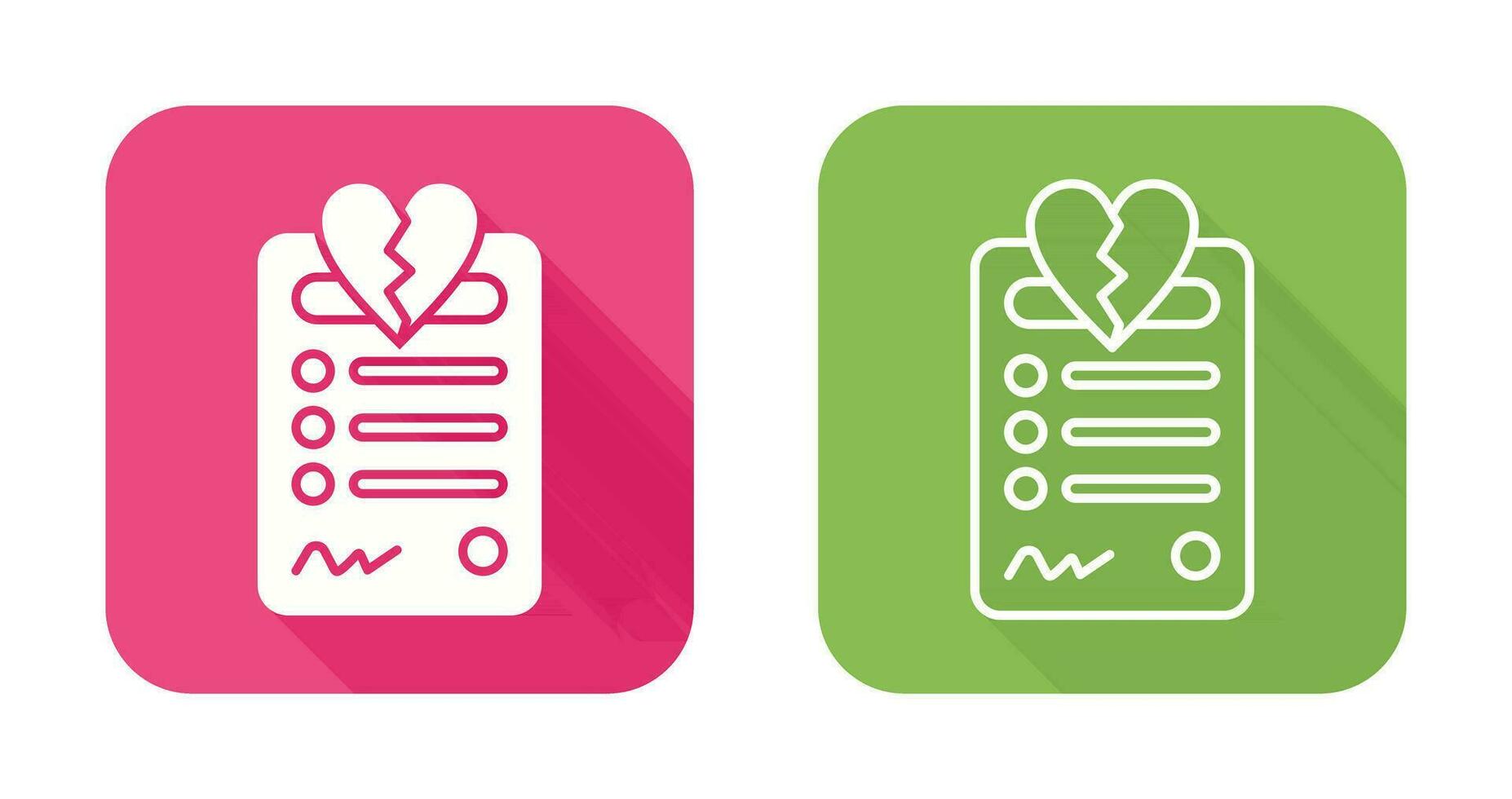 Divorce Vector Icon
