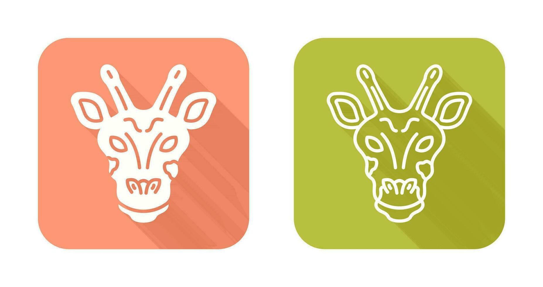 Giraffe Vector Icon