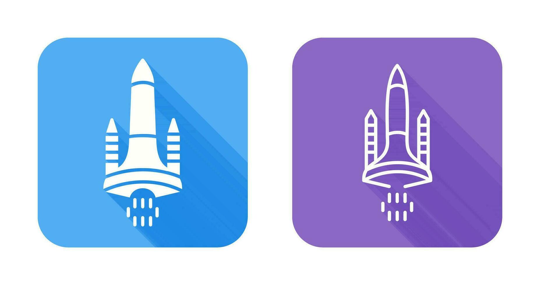 Space Shuttle Vector Icon