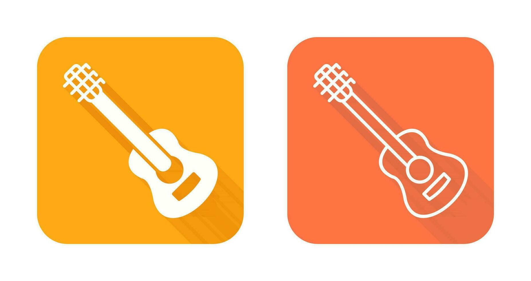 icono de vector de guitarra