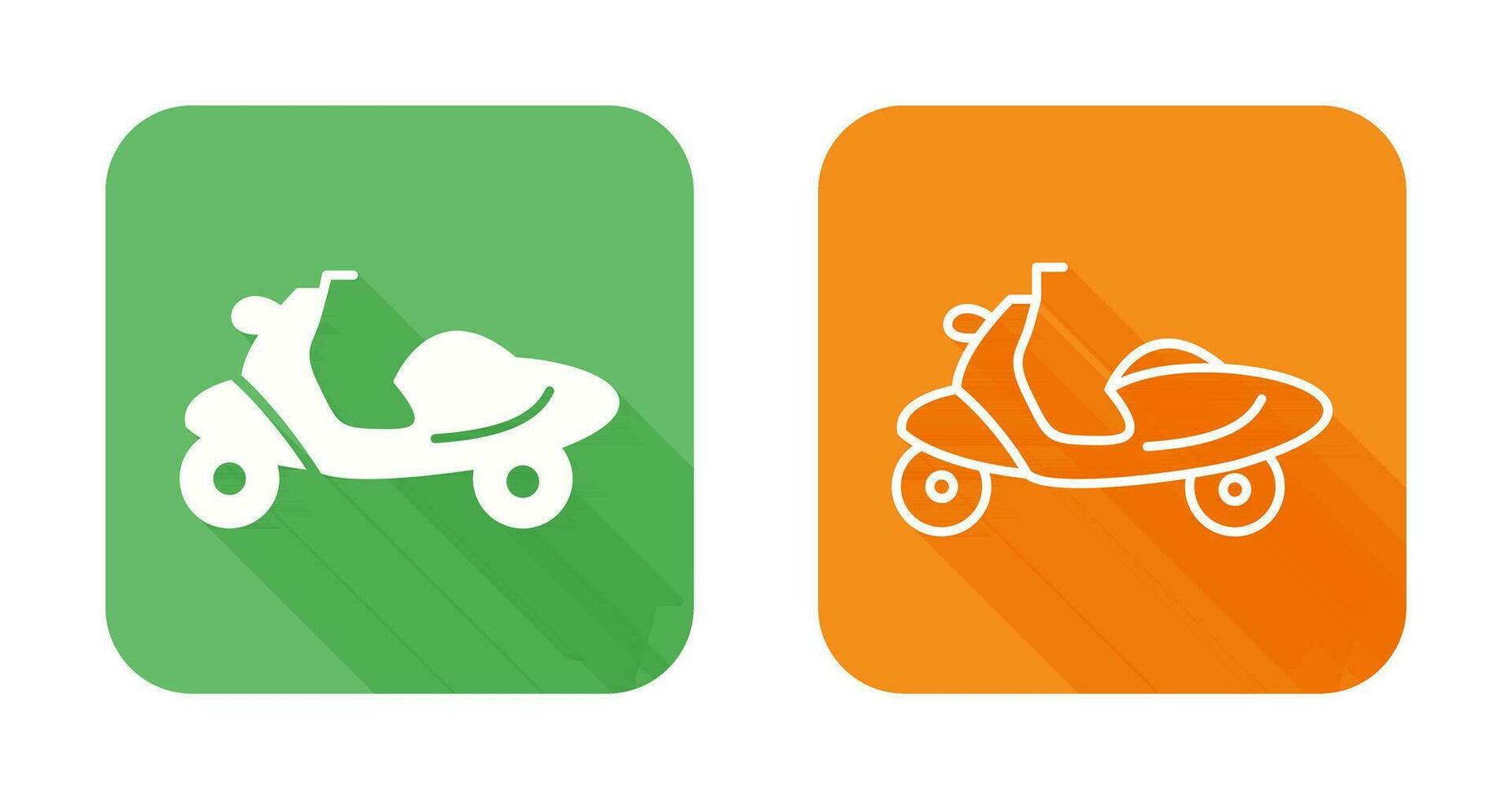 icono de vector de scooter