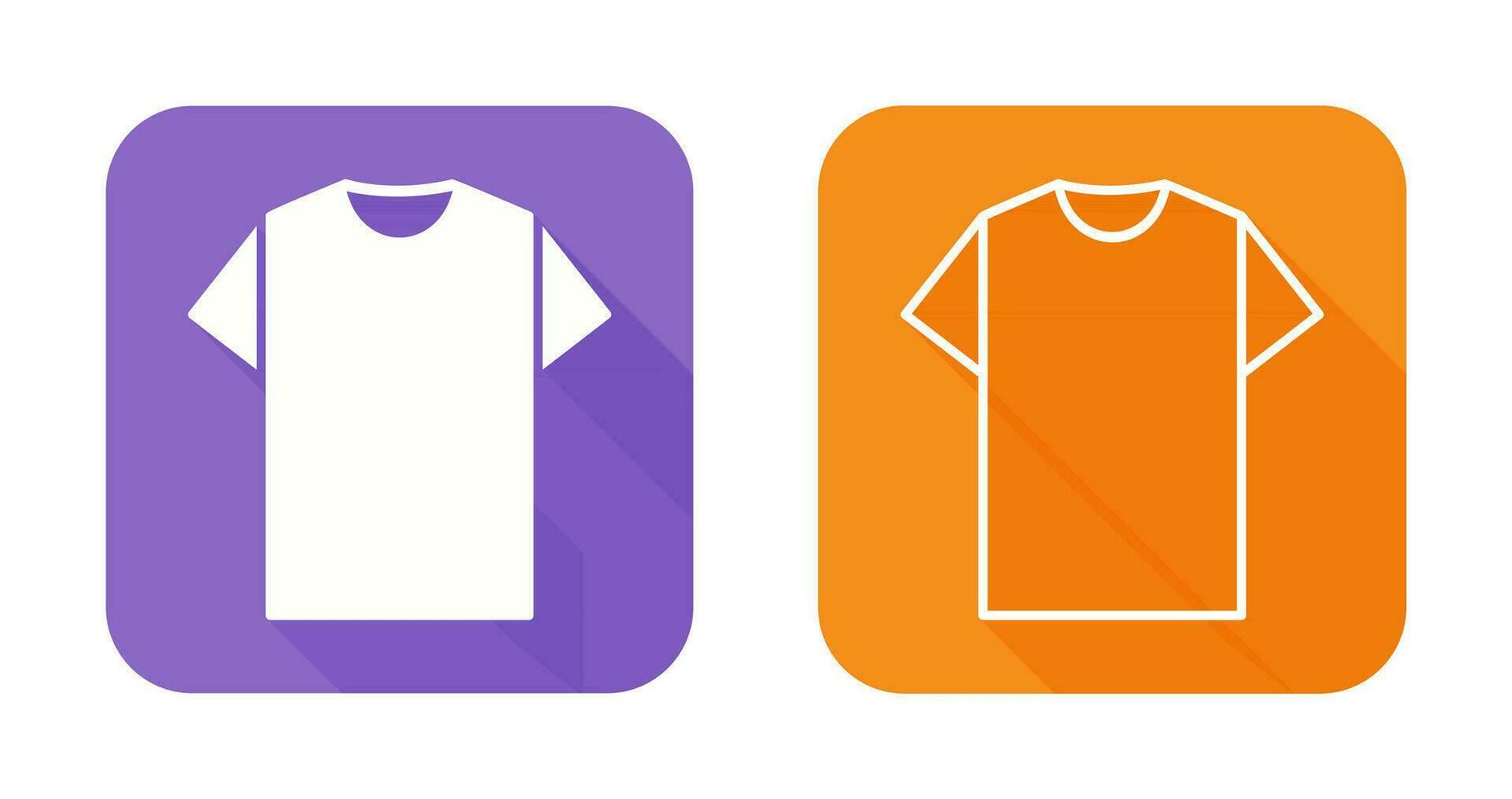 Plain T Shirt Vector Icon