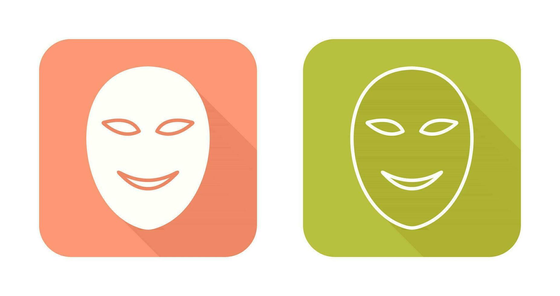 Ancient Face Mask Vector Icon