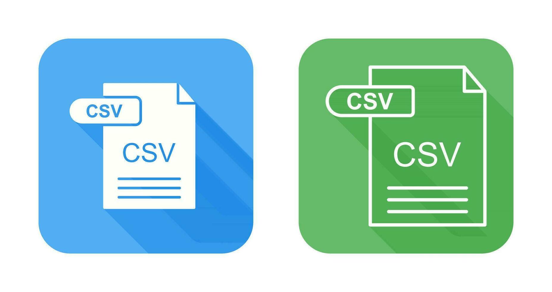 CSV Vector Icon