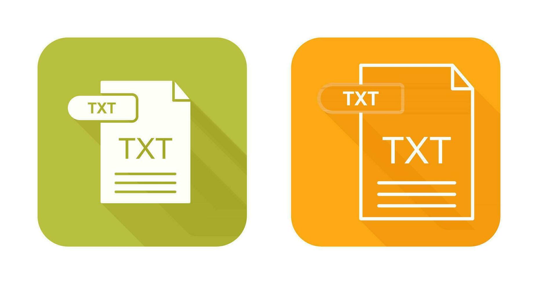 TXT Vector Icon