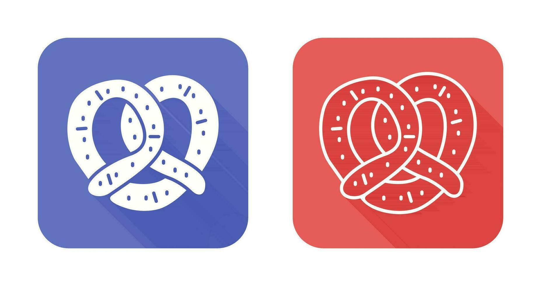 Pretzel Vector Icon