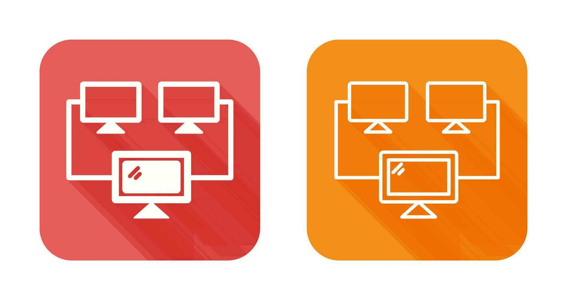 Connected Systems Vector Icon