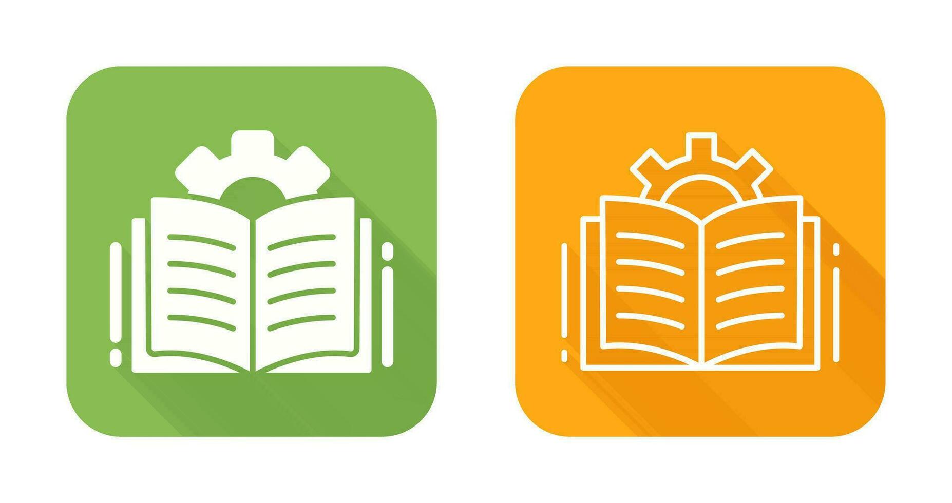 Open Book Vector Icon