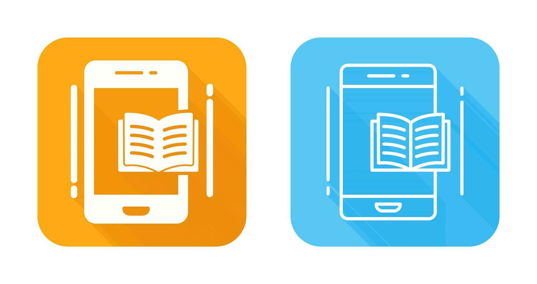 E Book Vector Icon