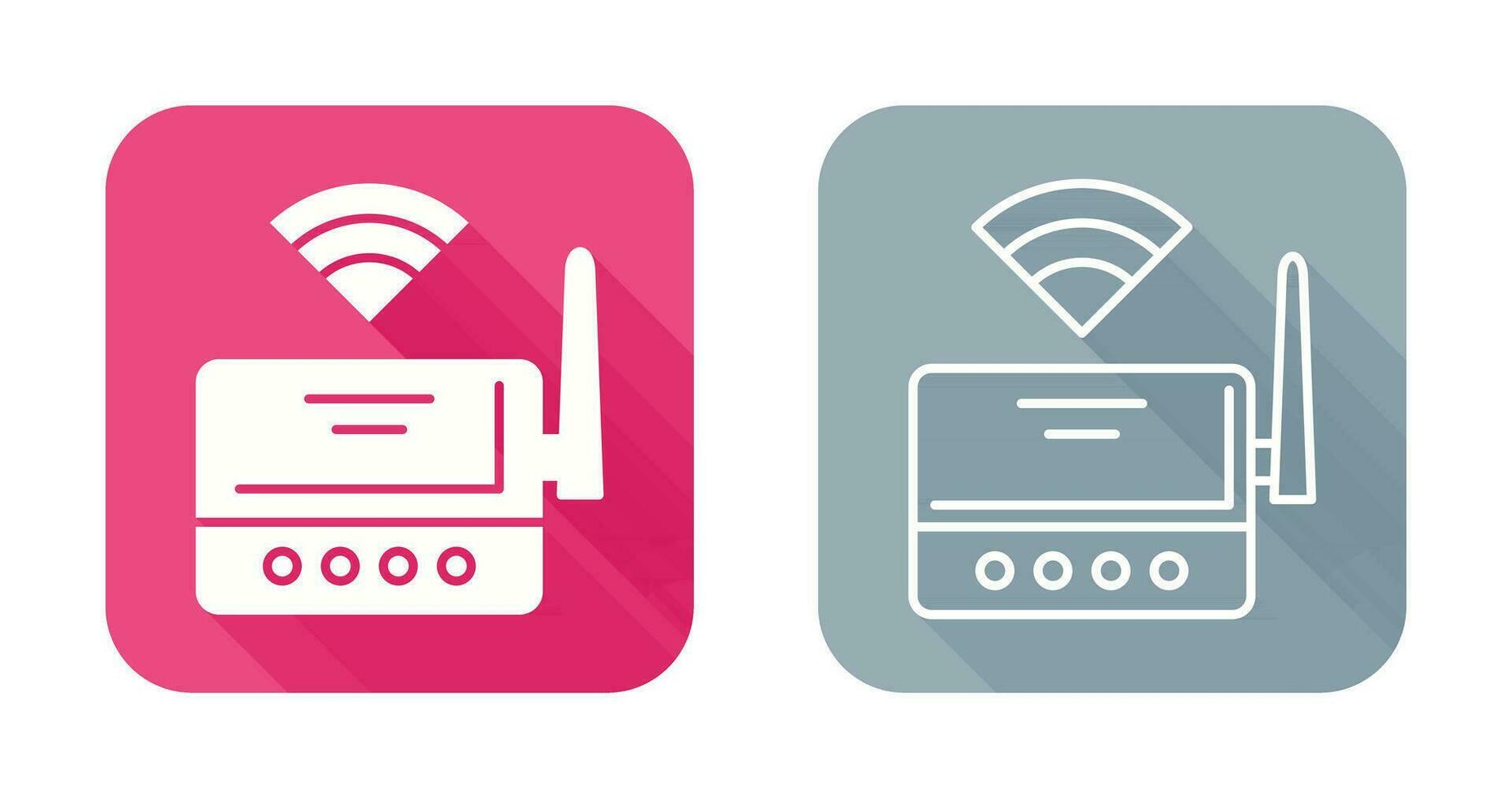 Wifi Router Vector Icon