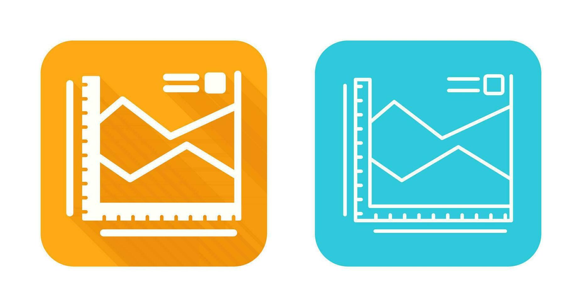 Spline Chart Vector Icon