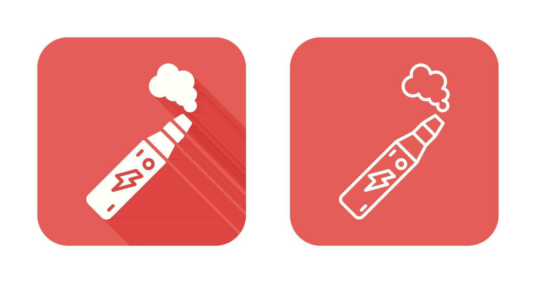 Electronic Cigarette Vector Icon