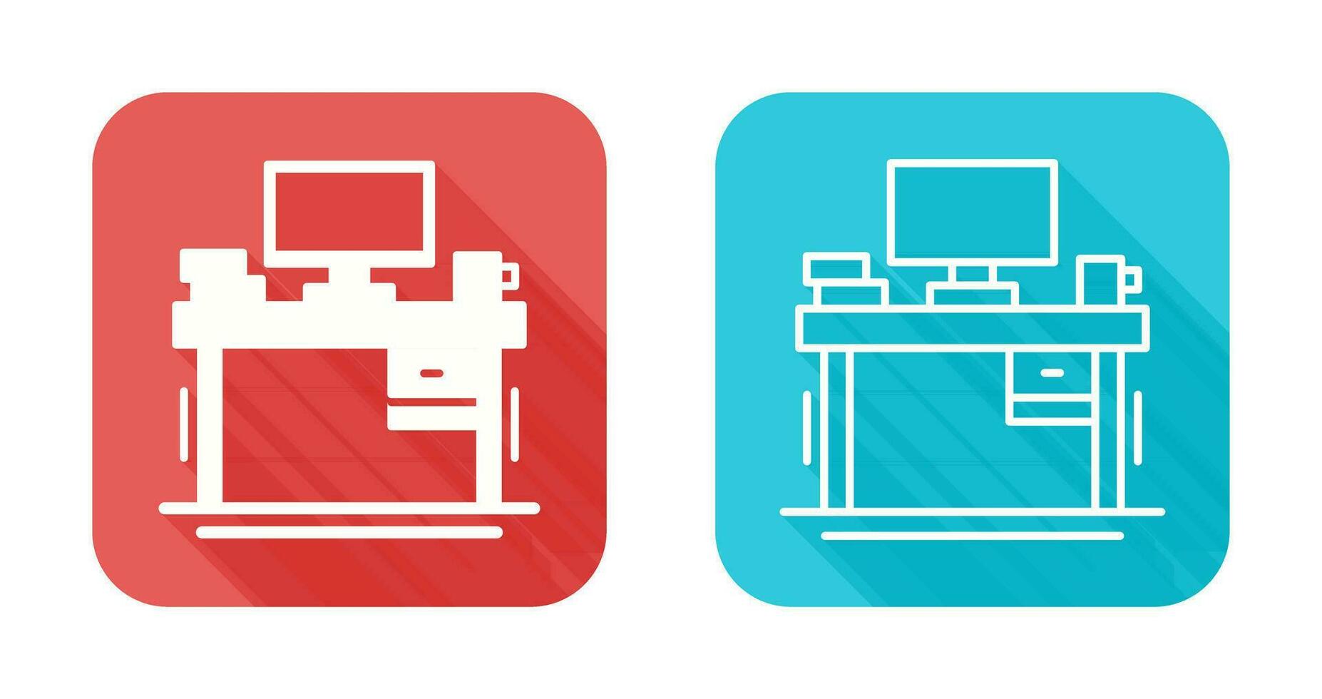 Desk Vector Icon