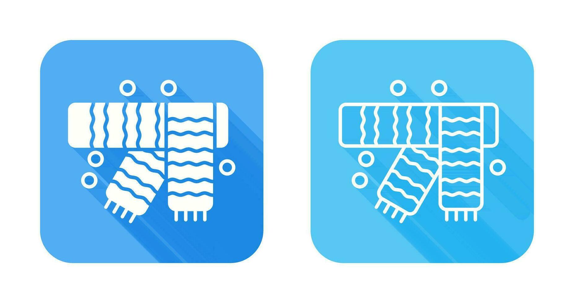 Winter Scarf Vector Icon