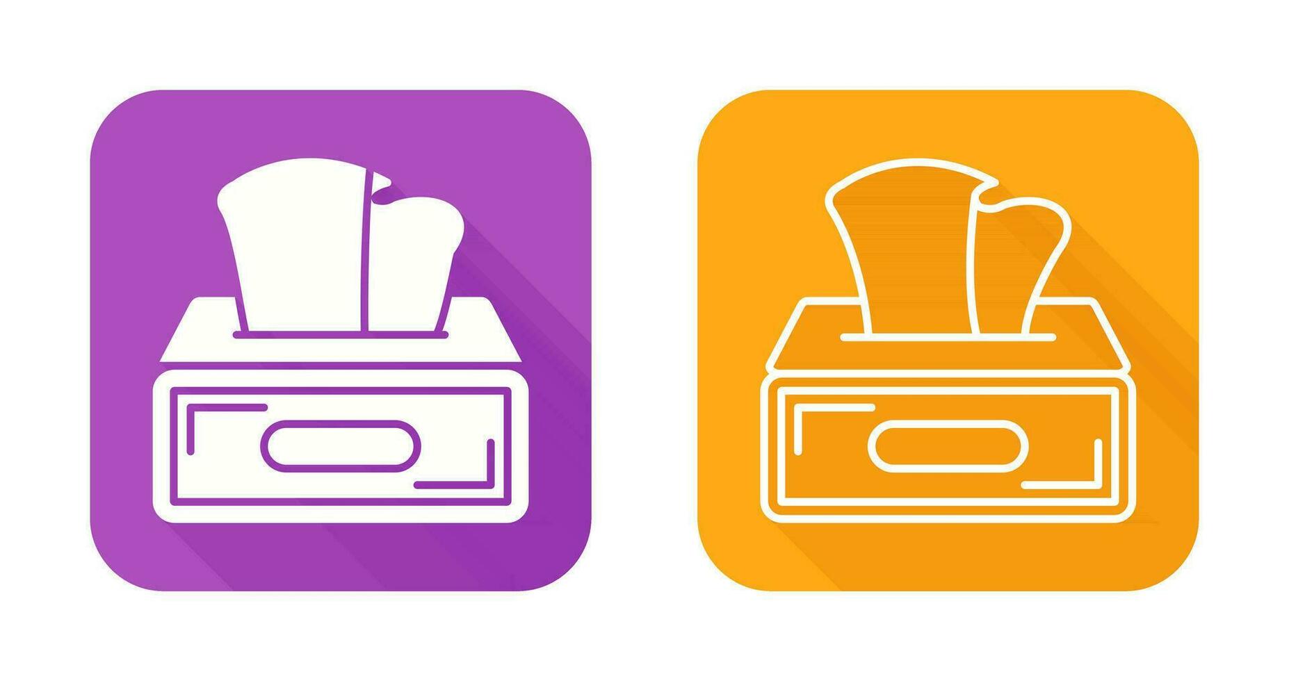 Tissue Box Vector Icon