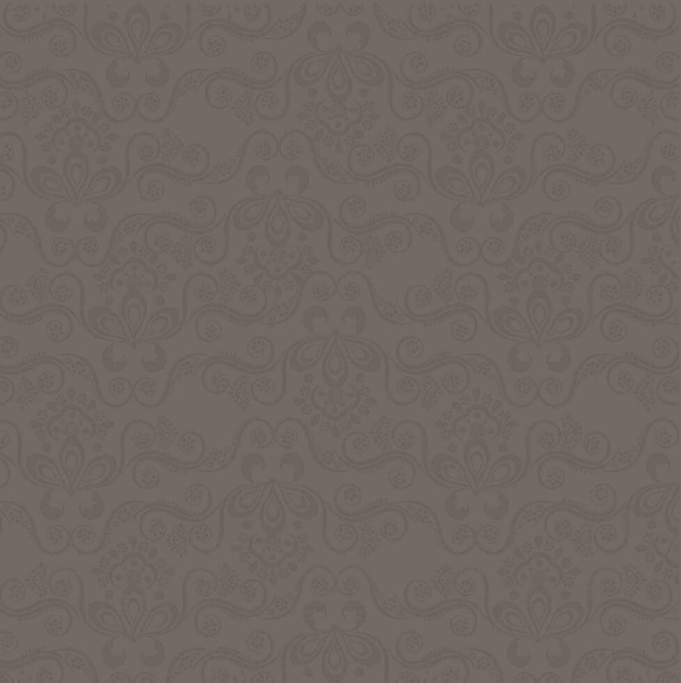 Seamless vintage pattern decorated background. vector