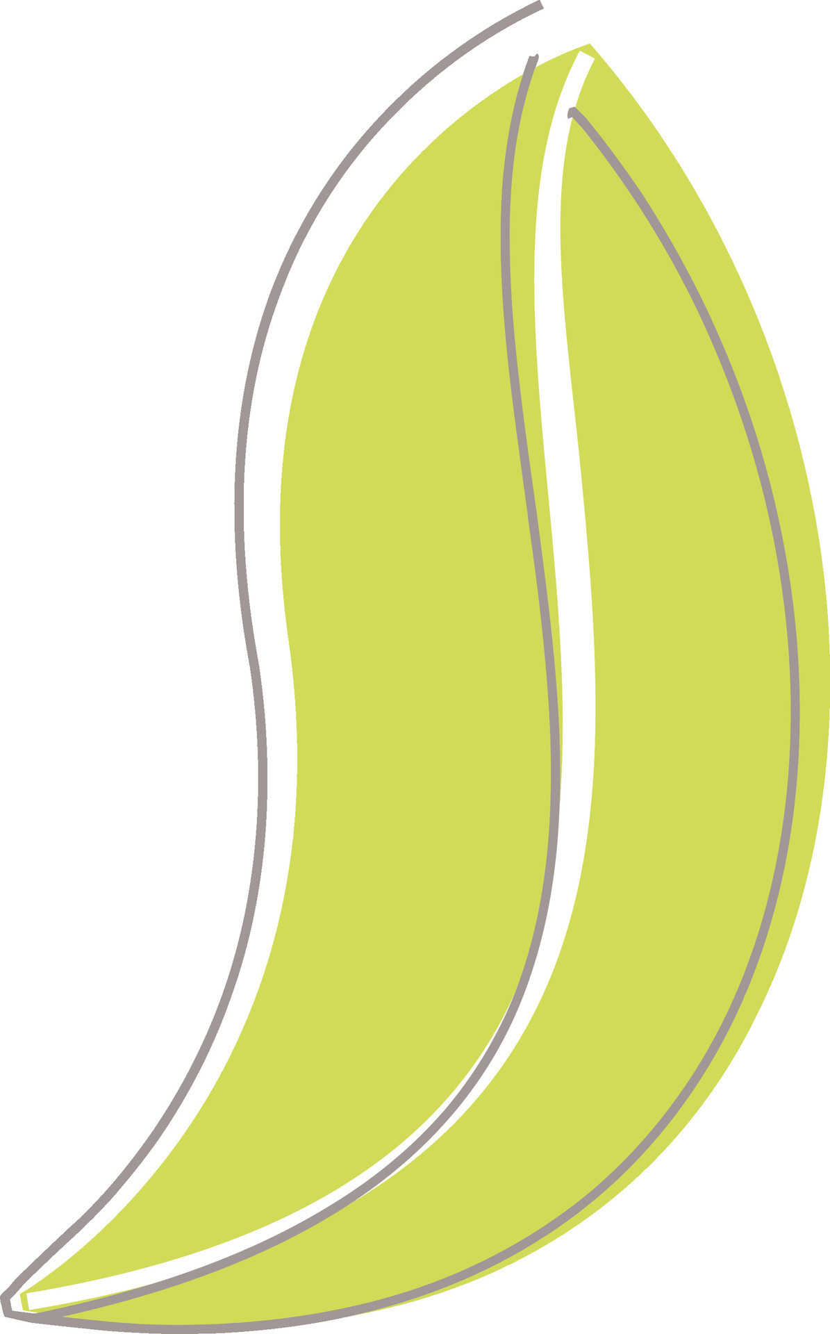 Line art illustration of leaf in green color. 25320567 Vector Art at