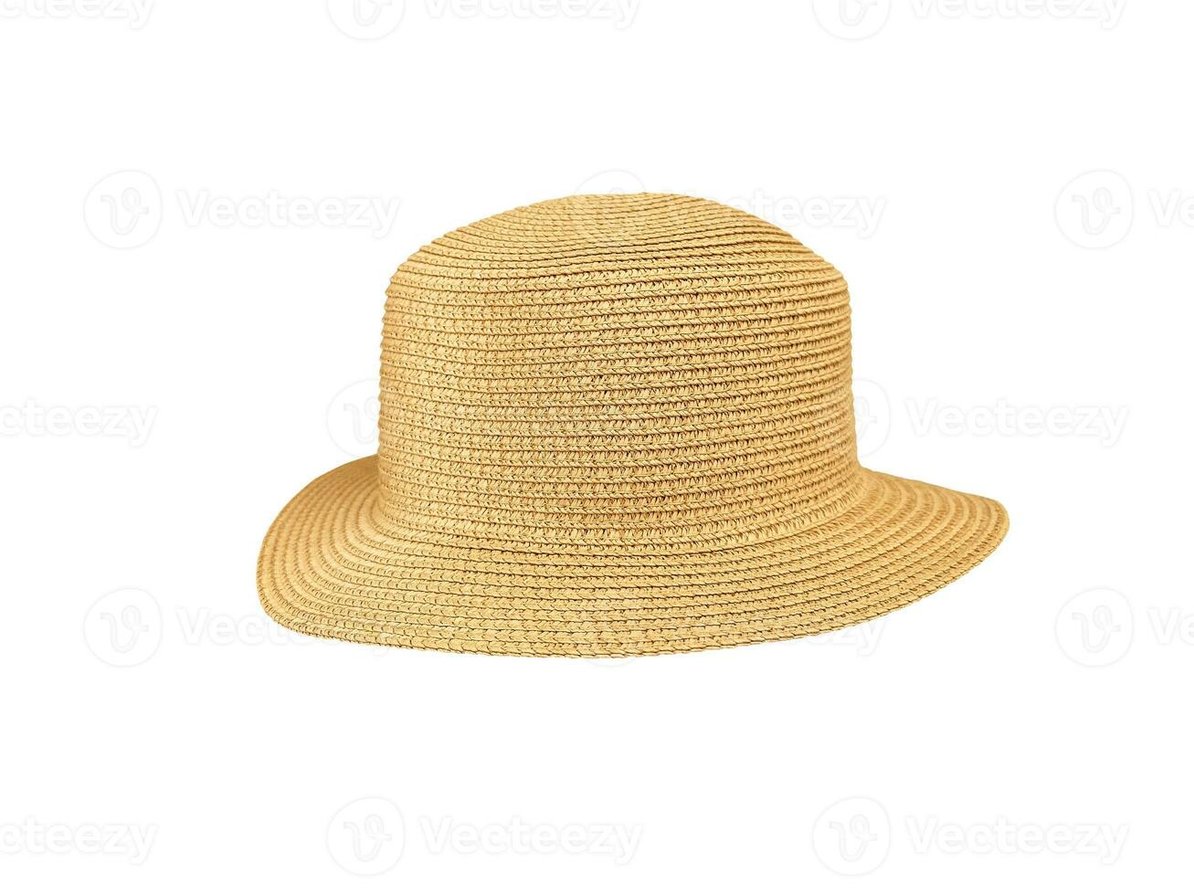 vintage straw hat isolated on white background 25321192 Stock Photo at