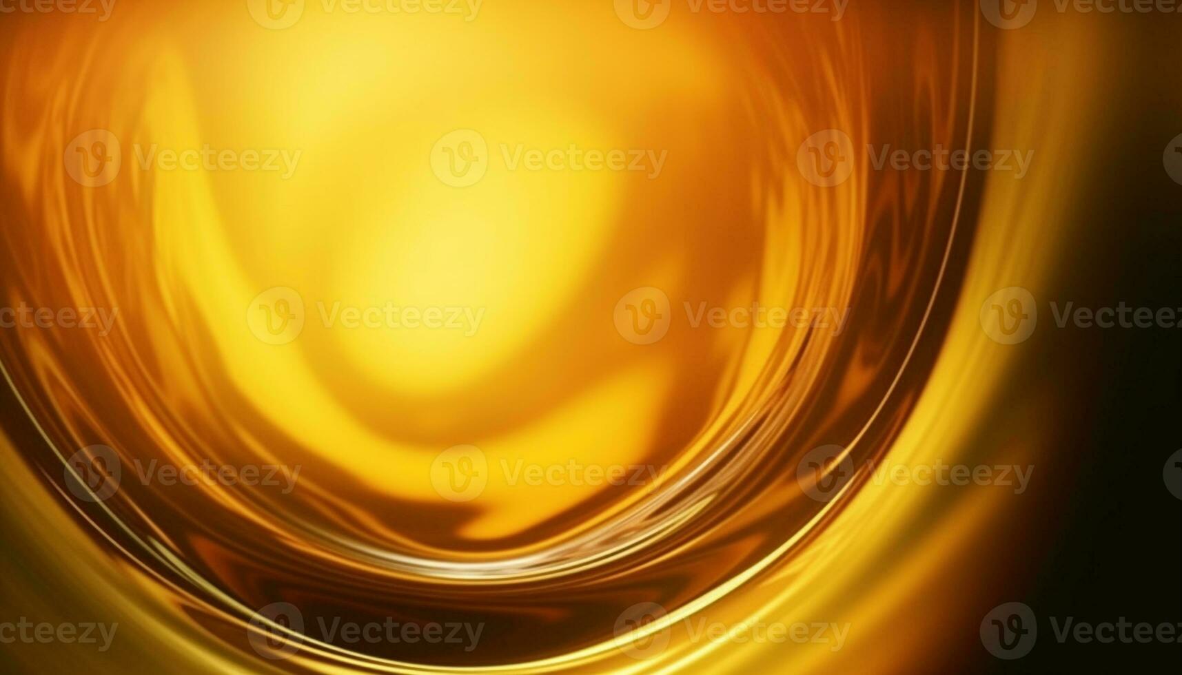 Vibrant yellow wave pattern, abstract and shiny, futuristic celebration decoration generated by AI photo