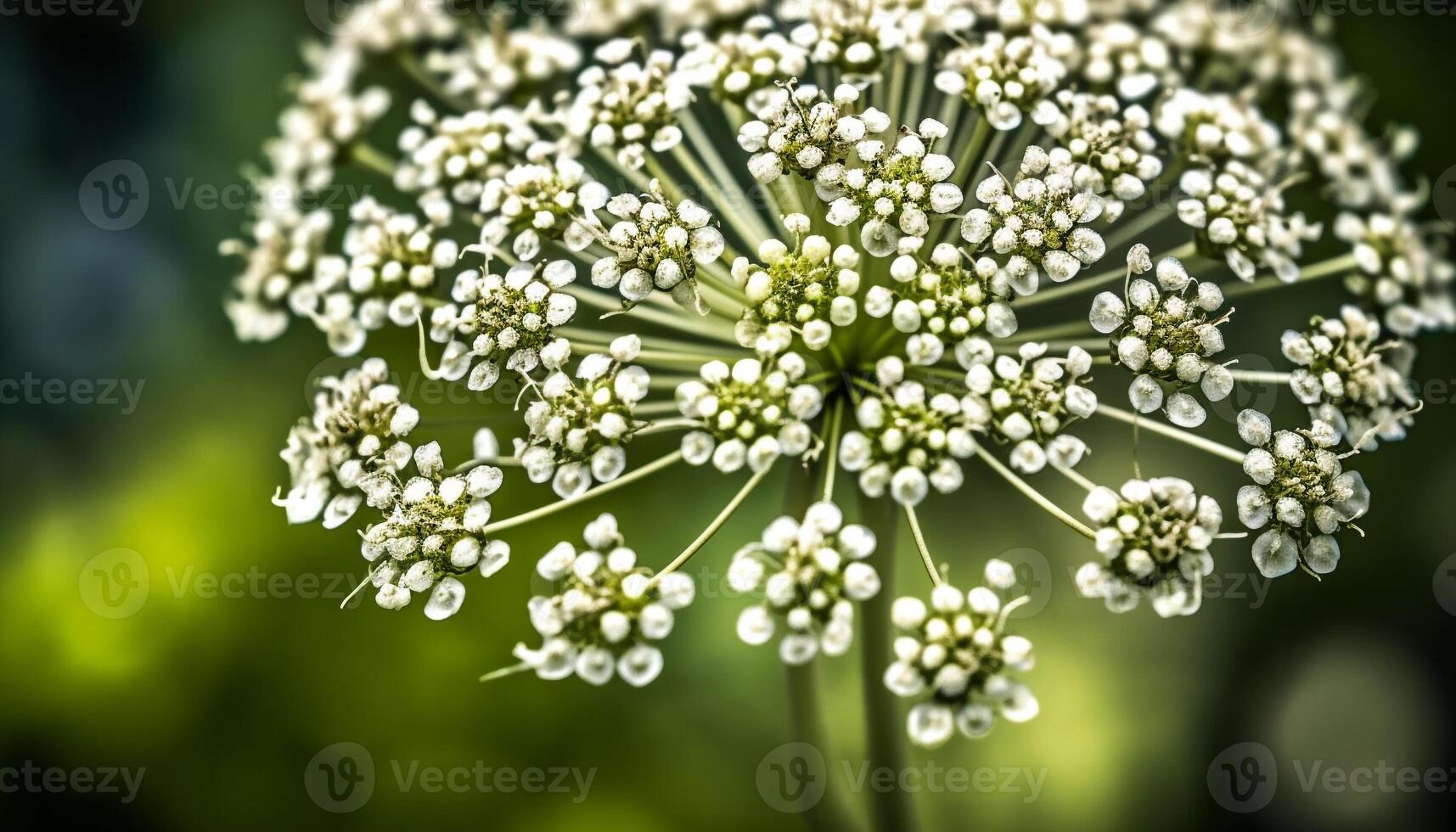 Freshness of springtime beauty in nature, wildflowers bloom in meadow generated by AI photo