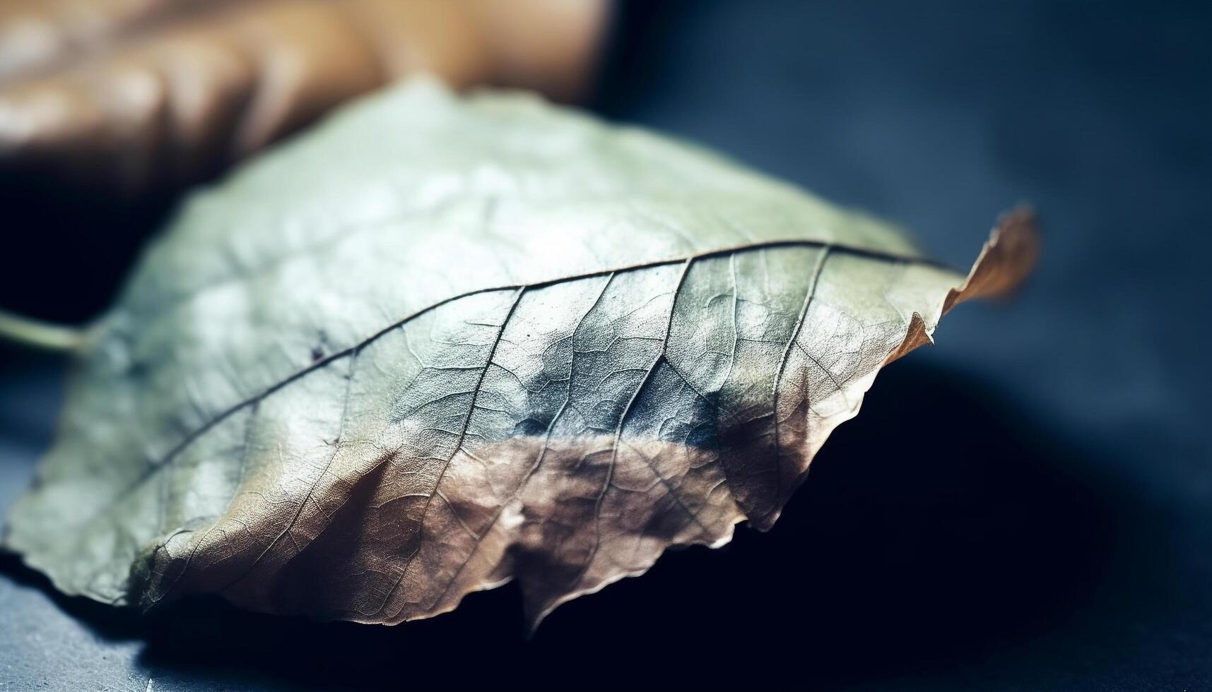 Abstract autumn tree, dried plant, and yellow leaf decoration ideas generated by AI photo