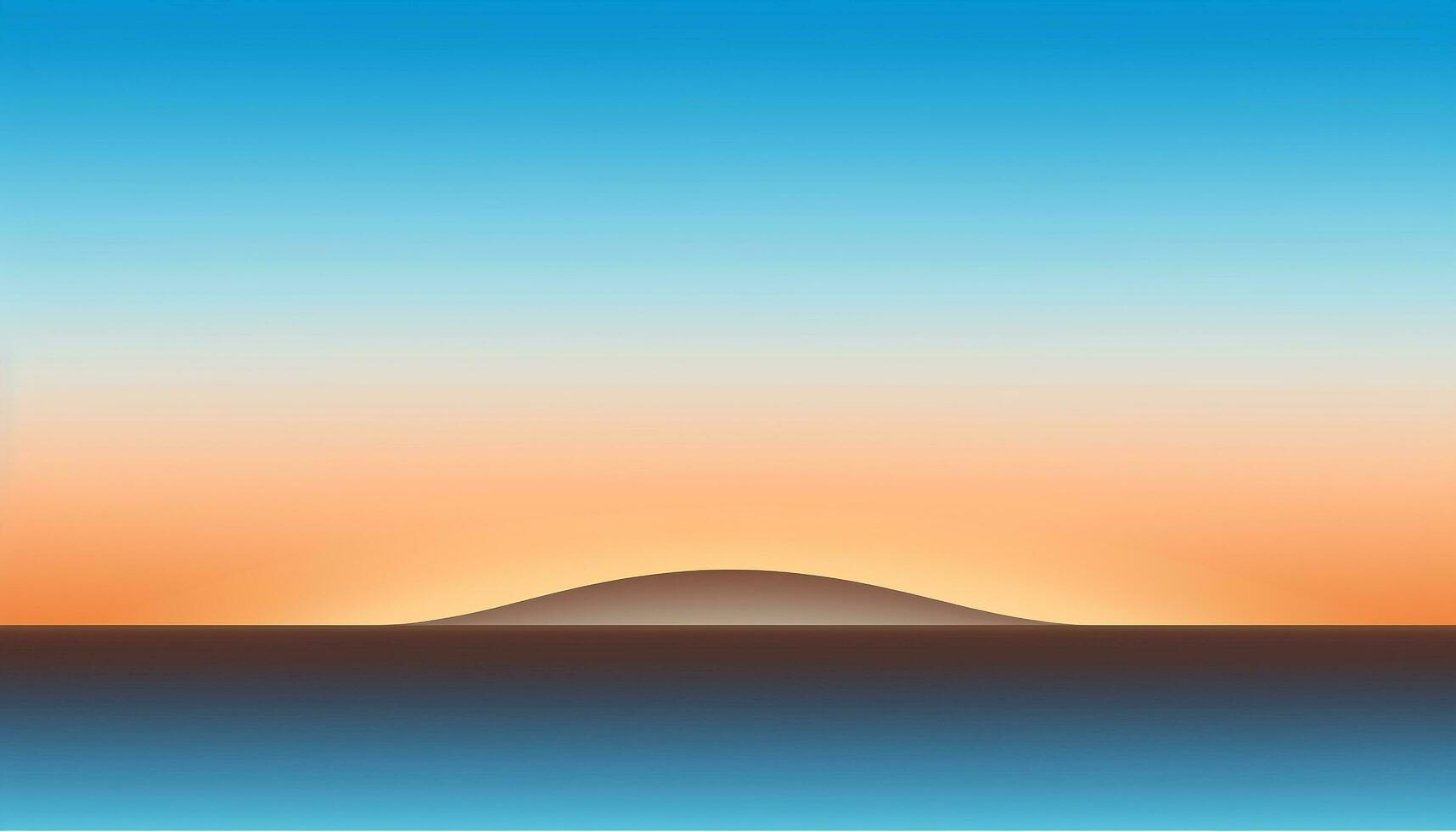 Sunrise over African sand dunes creates tranquil multi colored backdrop generated by AI photo
