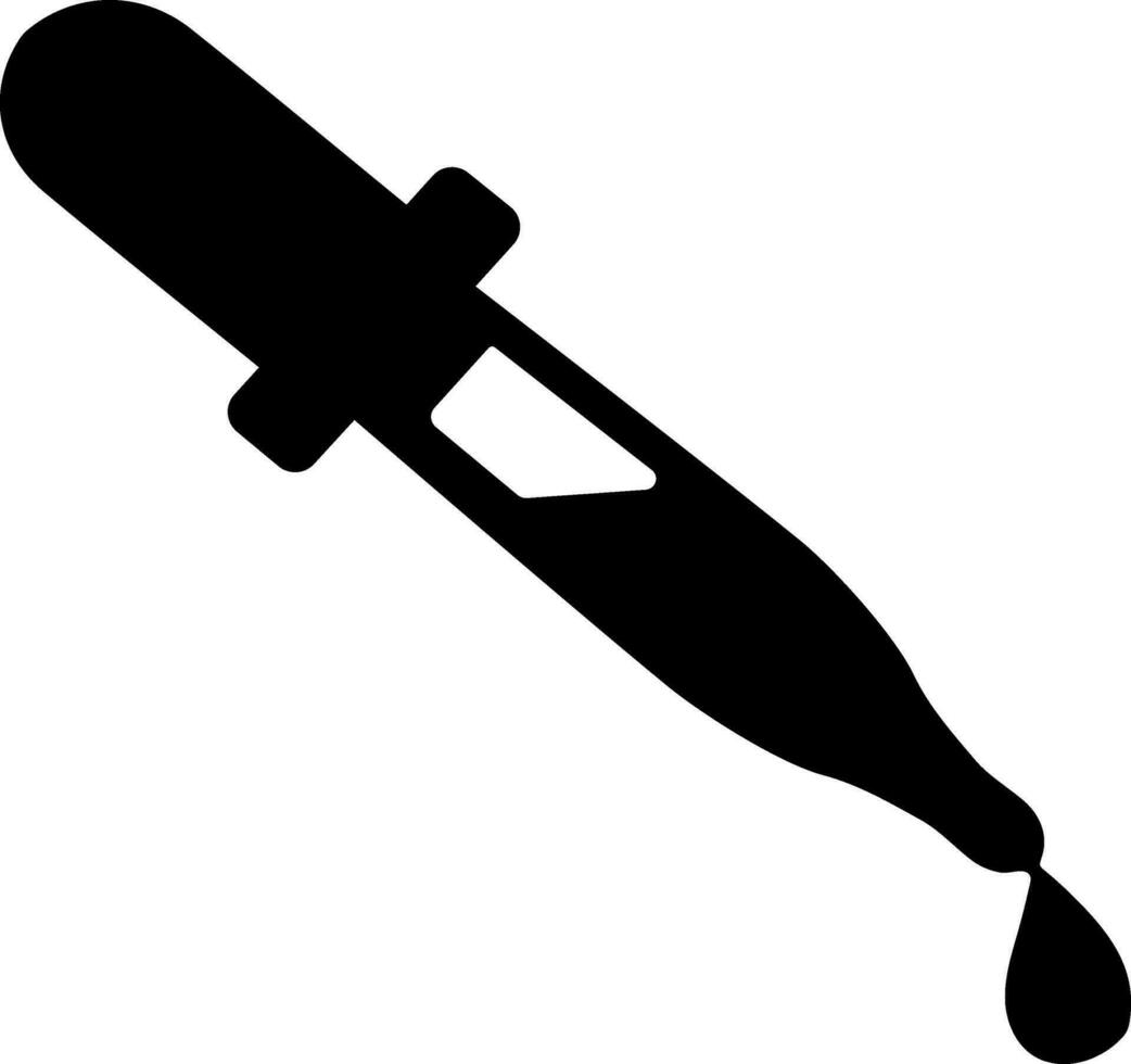 Illustration of a Pipette. vector