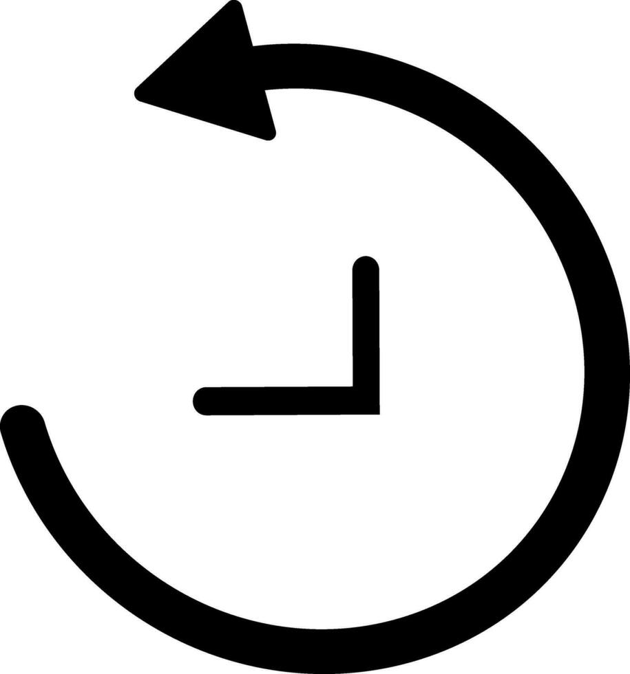 Vector icon of 24 hour clock.