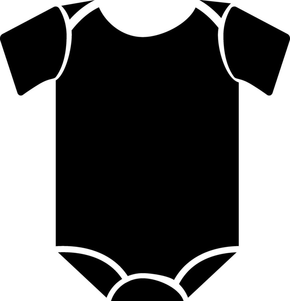Flat illustration of a swimsuit. vector