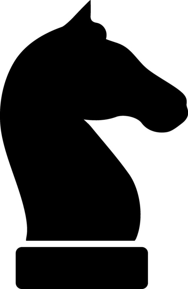 Chess piece in flat style illustration. vector