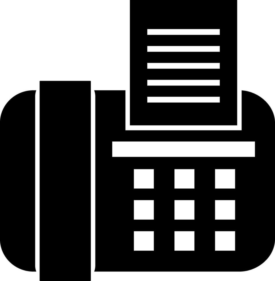 Vector cash register icon in flat style.