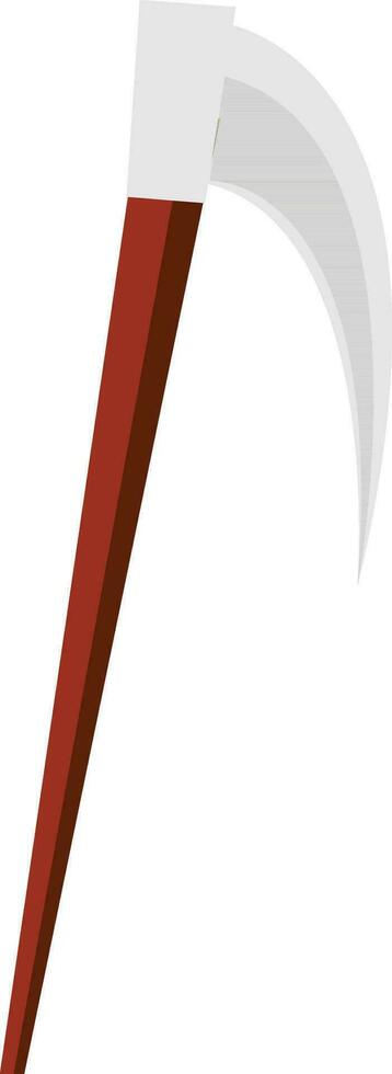 Flat style illustration of an axe icon. vector