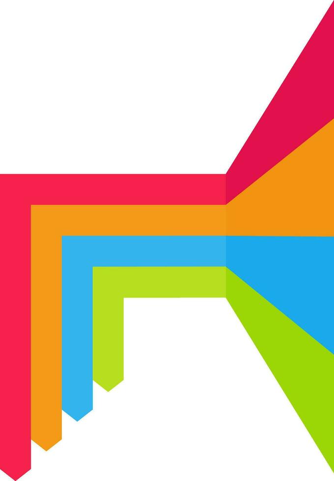 Colorful arrows infographic for Business. vector