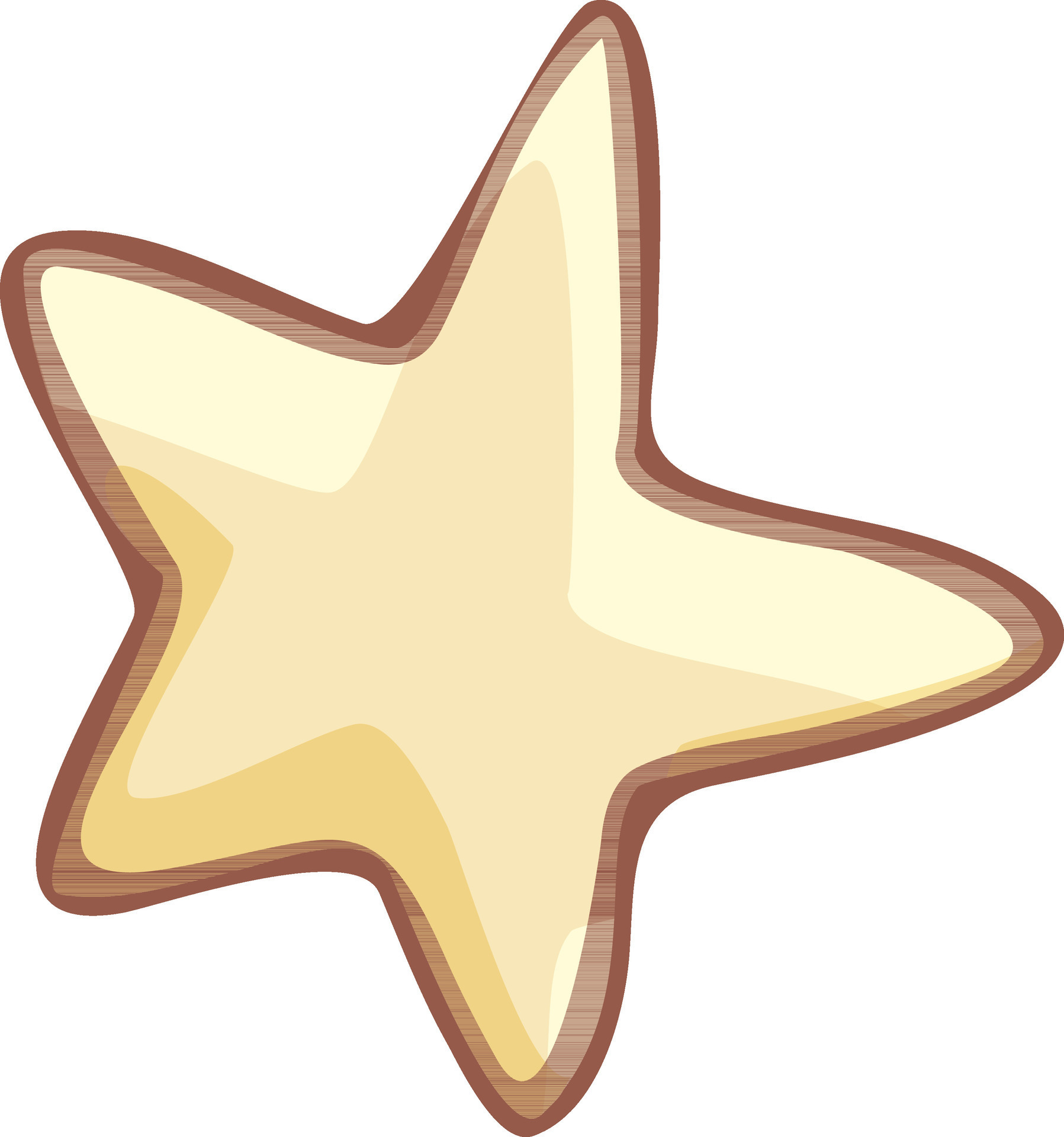 Star icon with brown outline. 25324523 Vector Art at Vecteezy