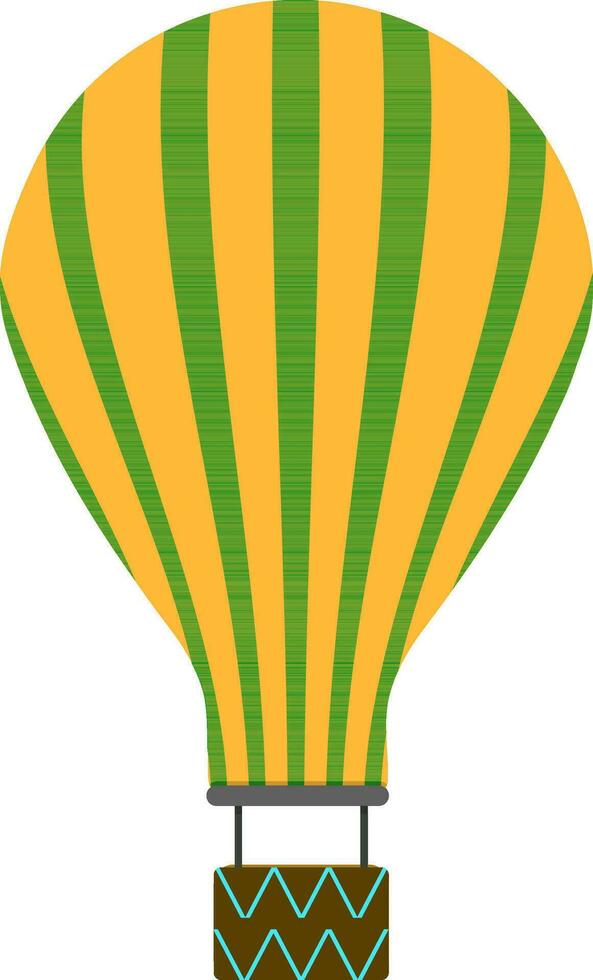 ilustración de caliente aire globo. vector