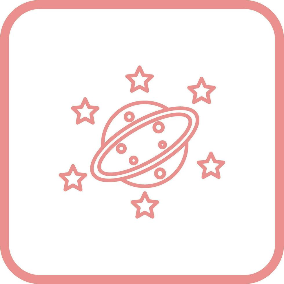 Saturn Vector Icon