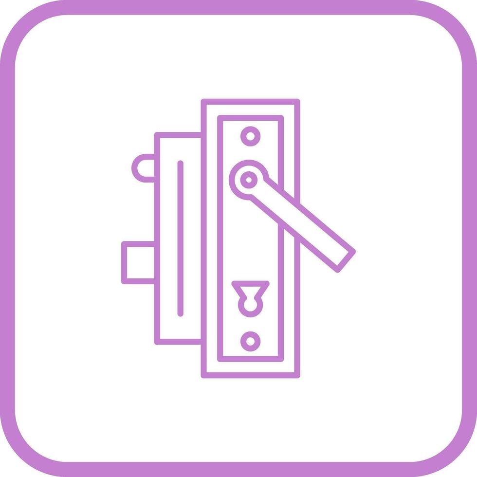 Door Handle Vector Icon