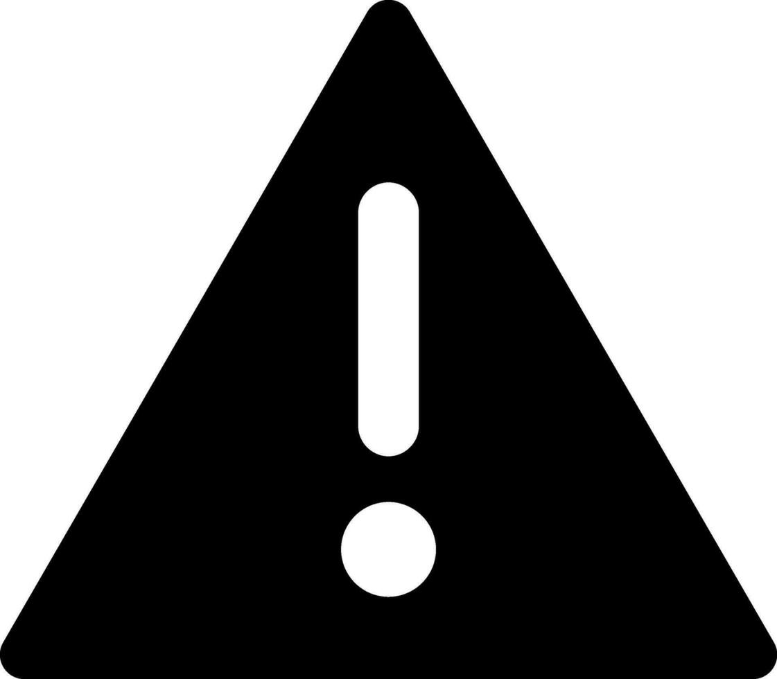 Danger warning sign or symbol. vector