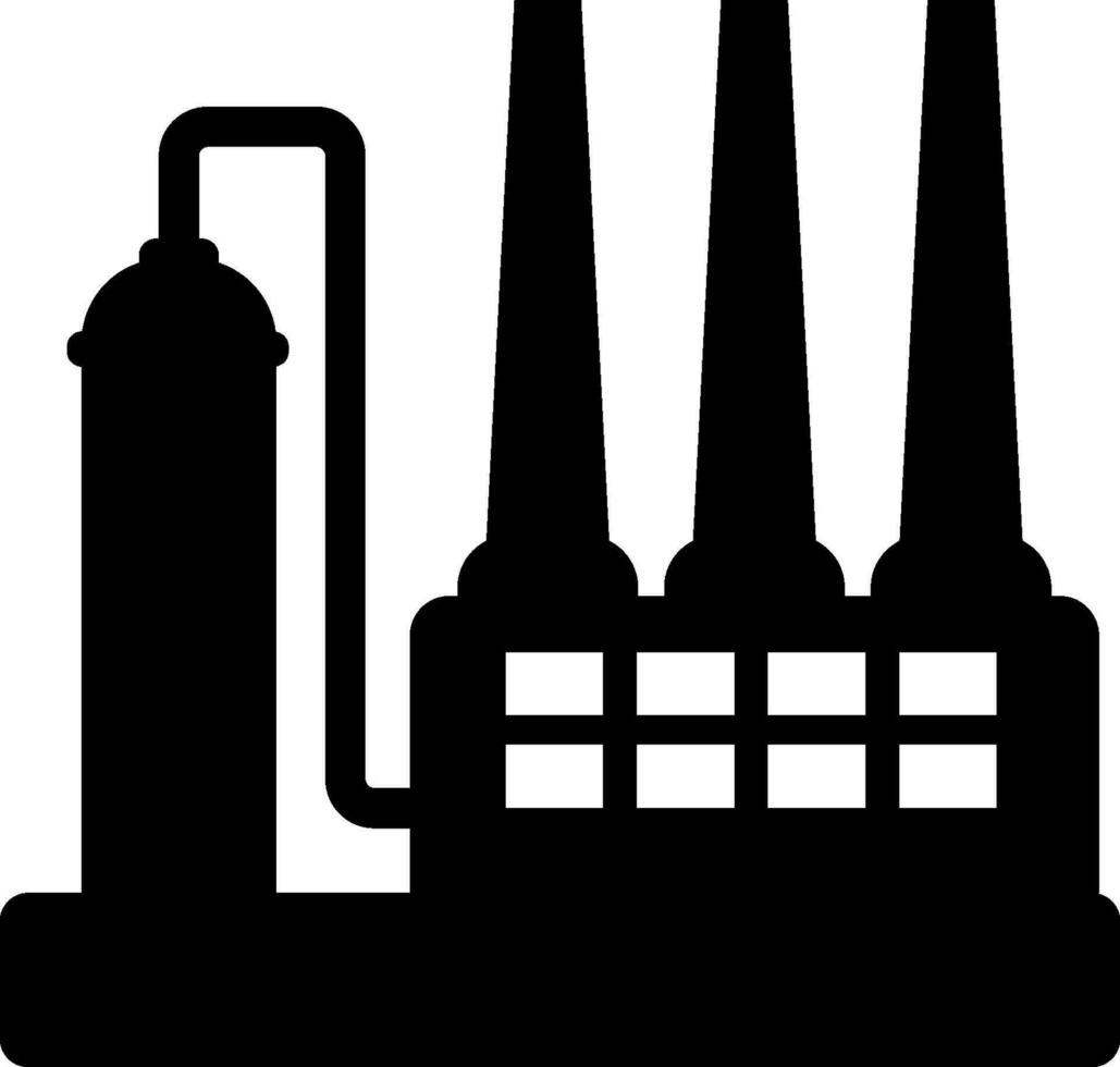 Isolated illustration of industrial icon. vector