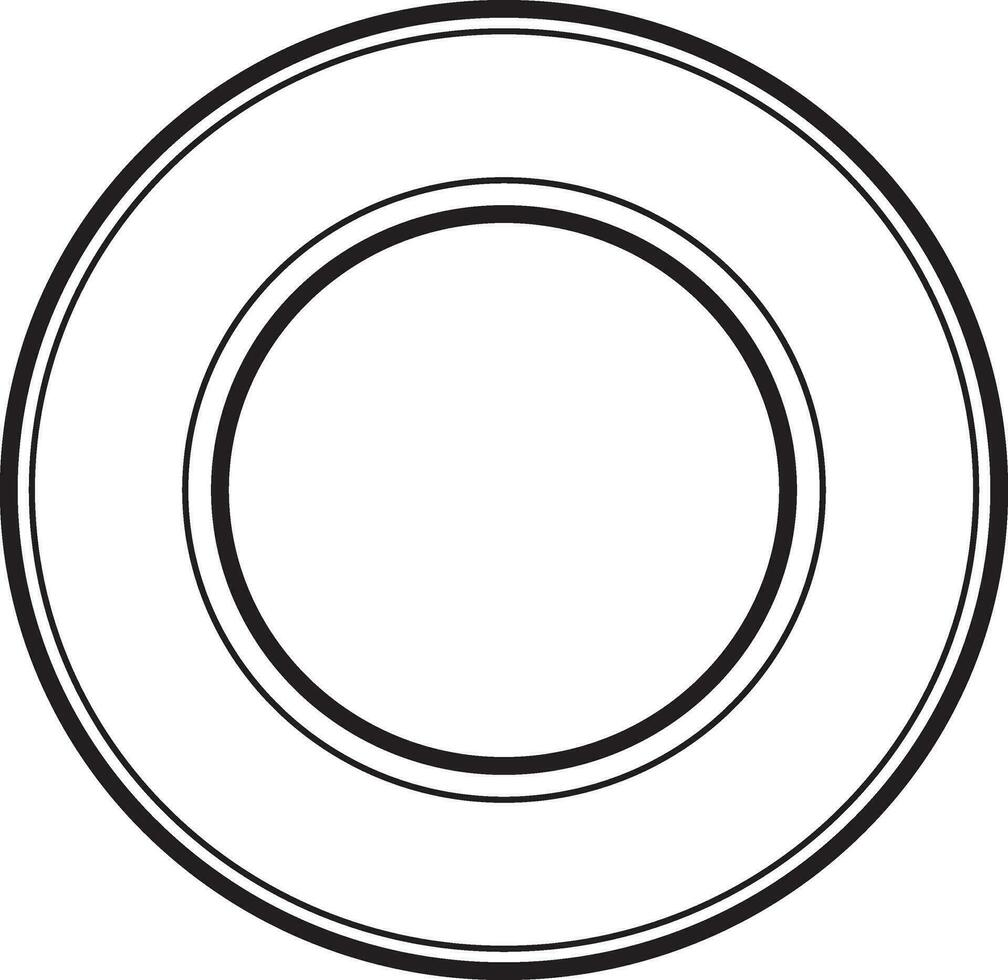 Illustration of circle element. vector