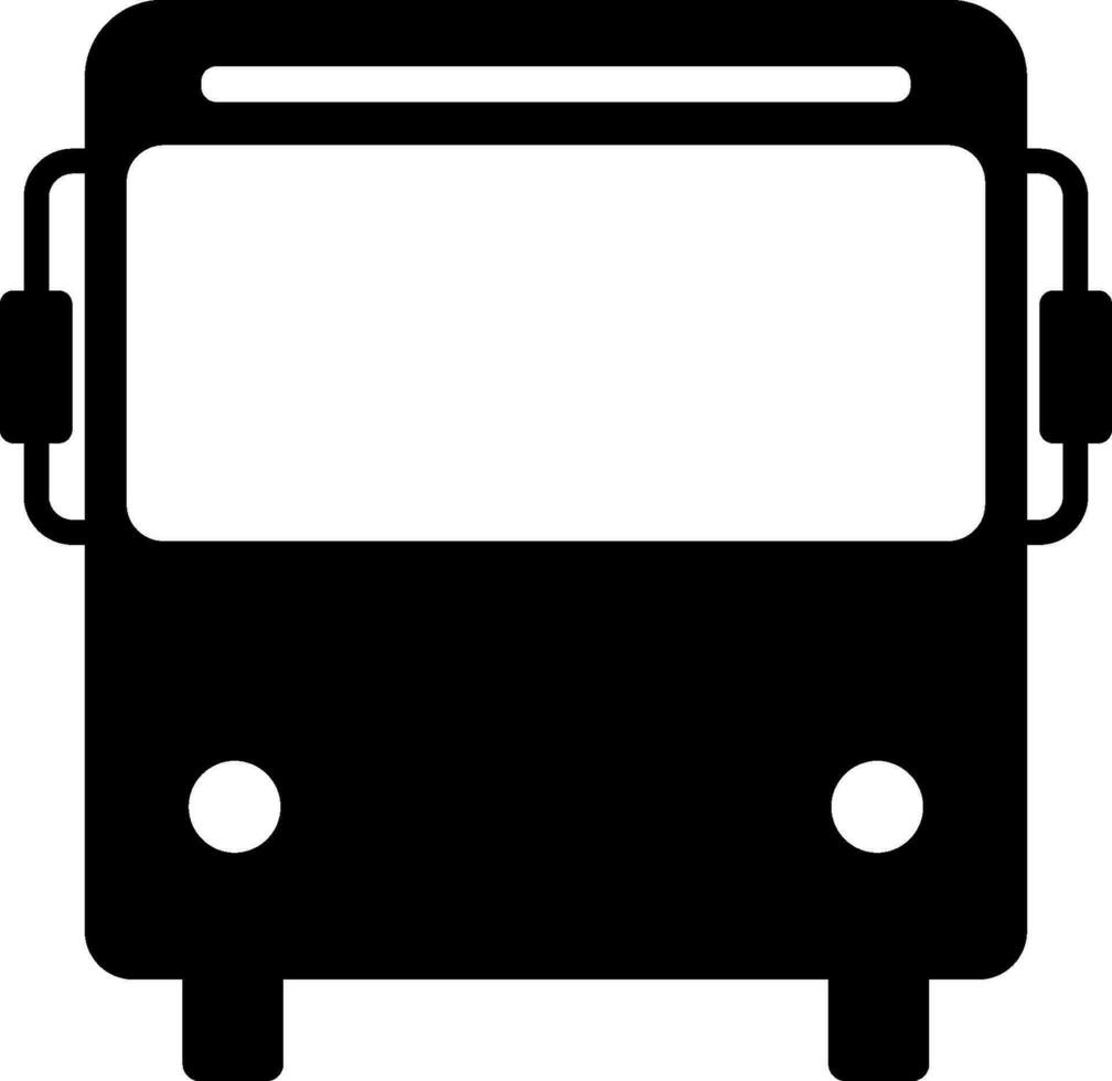 vector ilustración de un autobús.