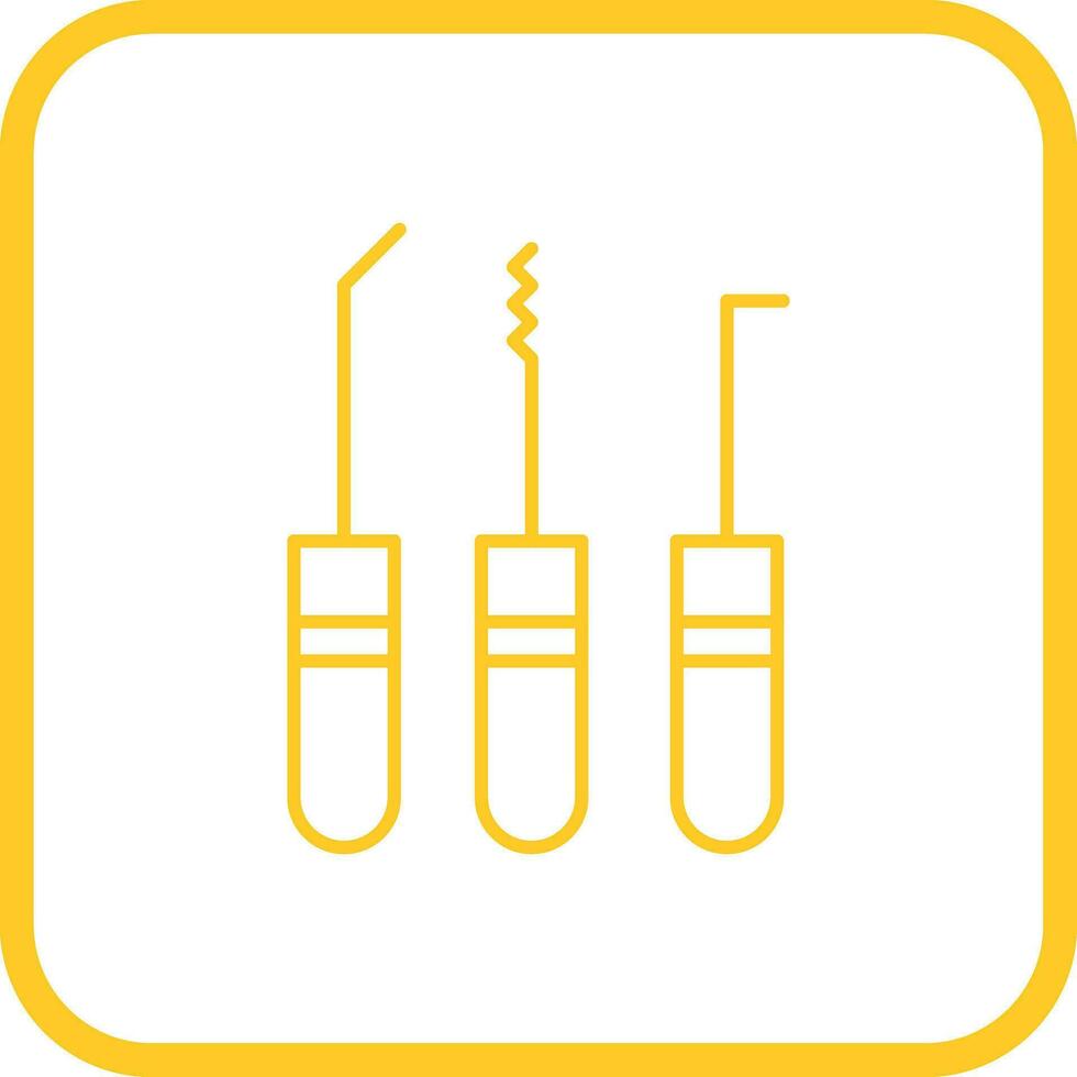 Lockpick Vector Icon
