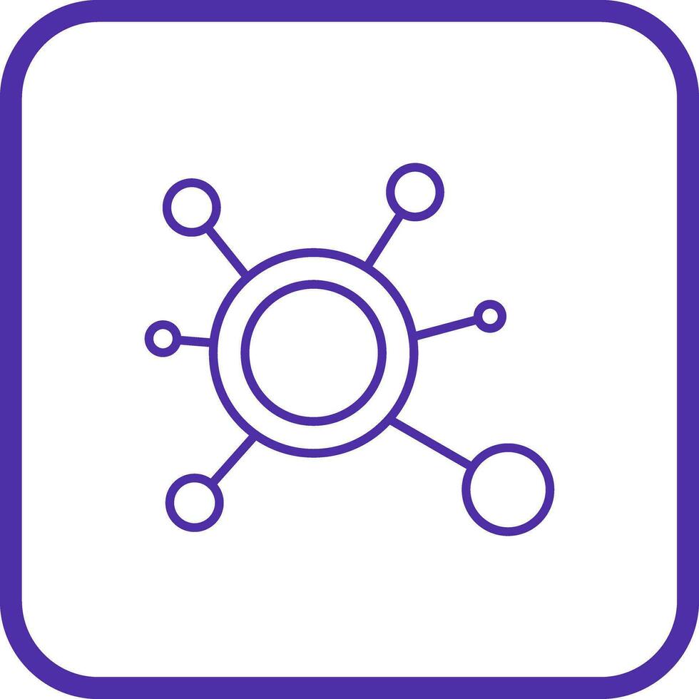 Molecule Vector Icon